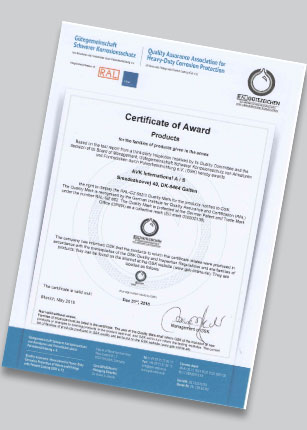 Certificate GSK Product