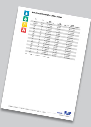 Technical information - bolts for flange connections