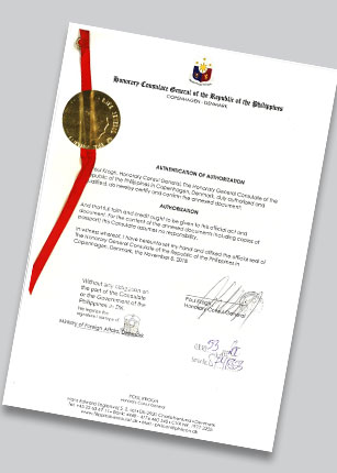 Red Ribbon certificate